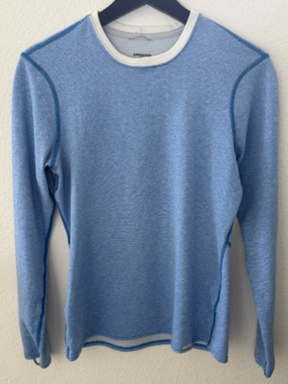 Patagonia Capilene 3 Midweight Polartec Base Layer Top Blue (Small)